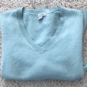 Light blue Halogen Cashmere sweater